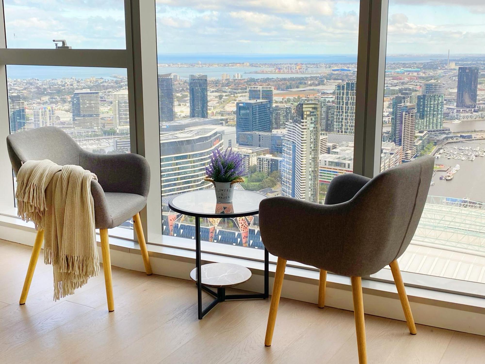 Melbourne Cbd Apt With Free Car Park Ocean View Buitenkant foto
